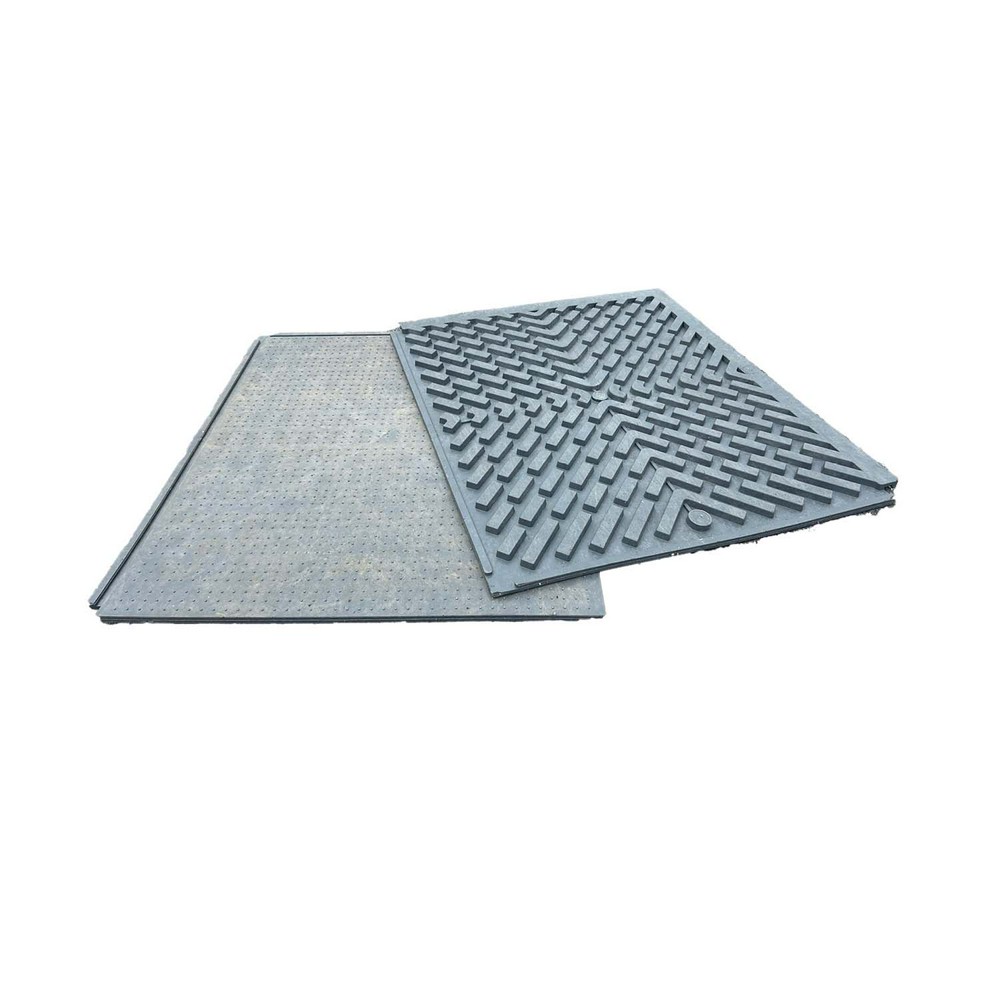 Bodenschutz- / Fahrmatten 0,86m² mit Nut & Feder – Vorschau 2