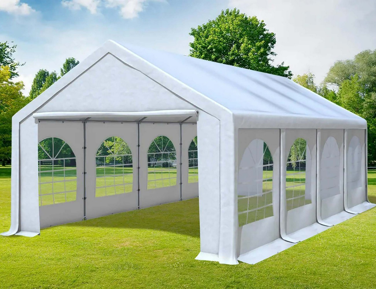 Eventzelt 6x8m extra hoch – Vorschau 2