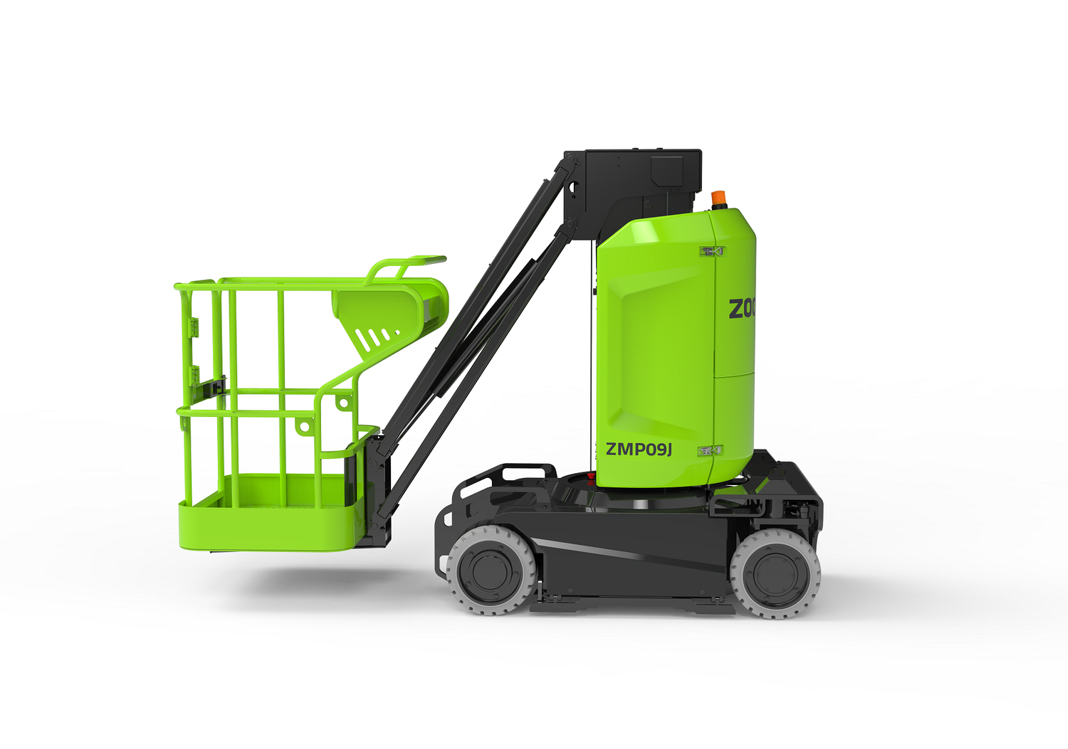 11,2 m Teleskop-Mastarbeitsbühne elektro (Typ ZMP09) – Produktbild | SLT Rental