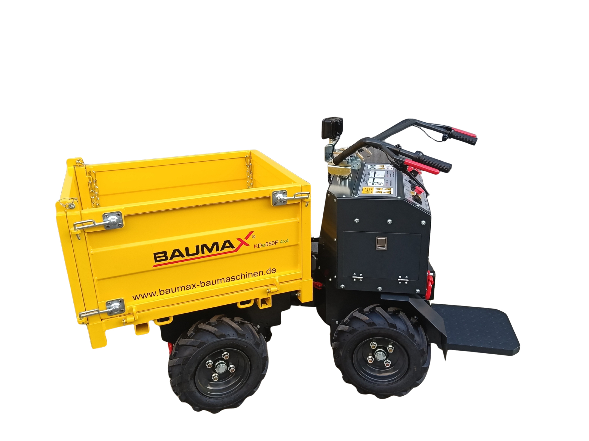 Raddumper / Knickdumper 4x4 elektrisch – Produktbild | SLT Rental Bonn