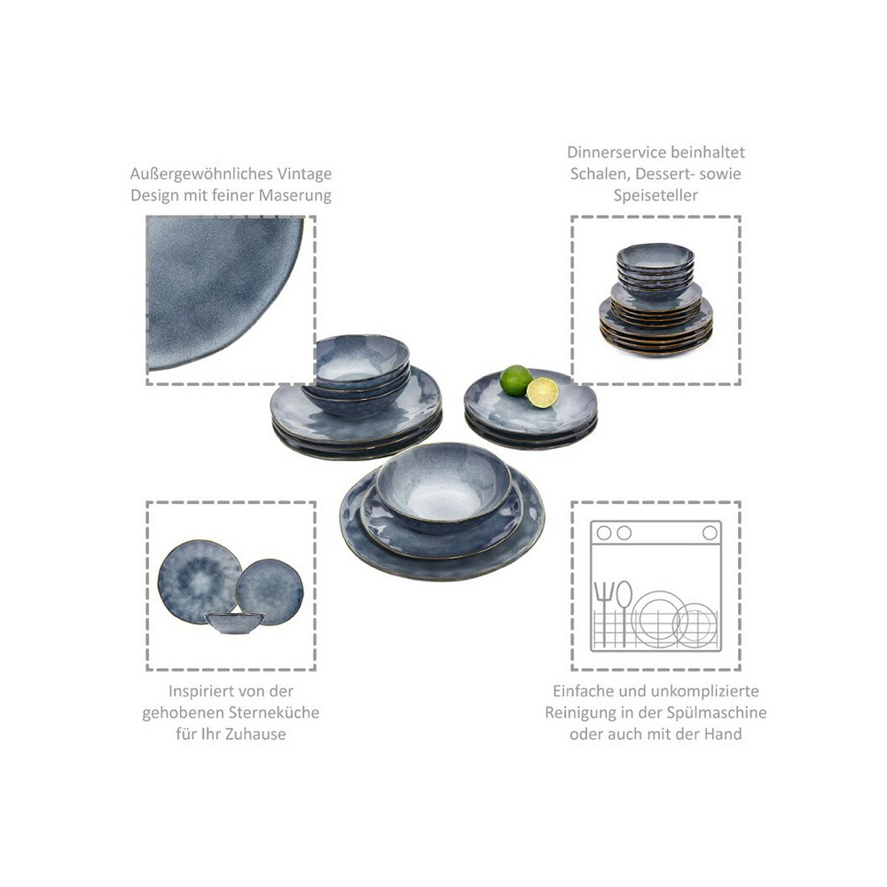 Dessertteller Deluxe 21, 10er Set – Vorschau 5