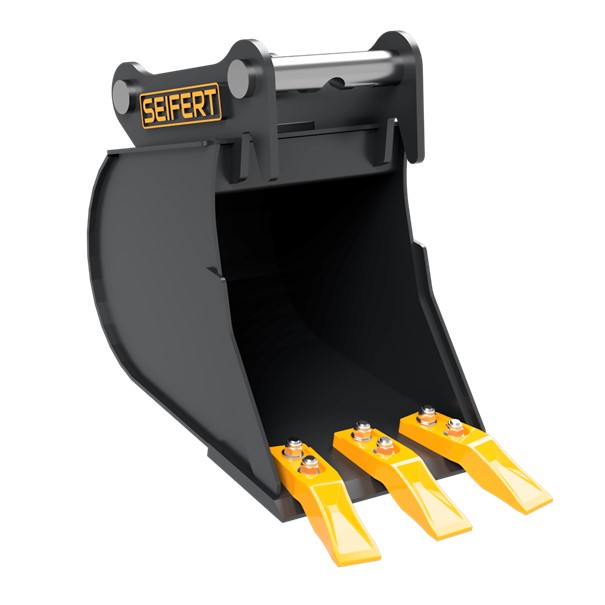 MS01 Tieflöffel 30cm/24l Symlock – Produktbild | SLT Rental