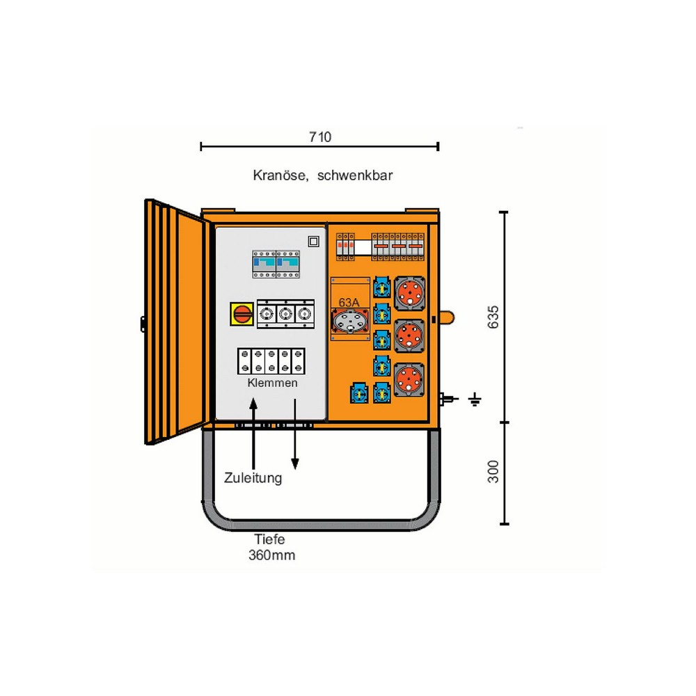 Verteilerschrank 44 kVA – Vorschau 2