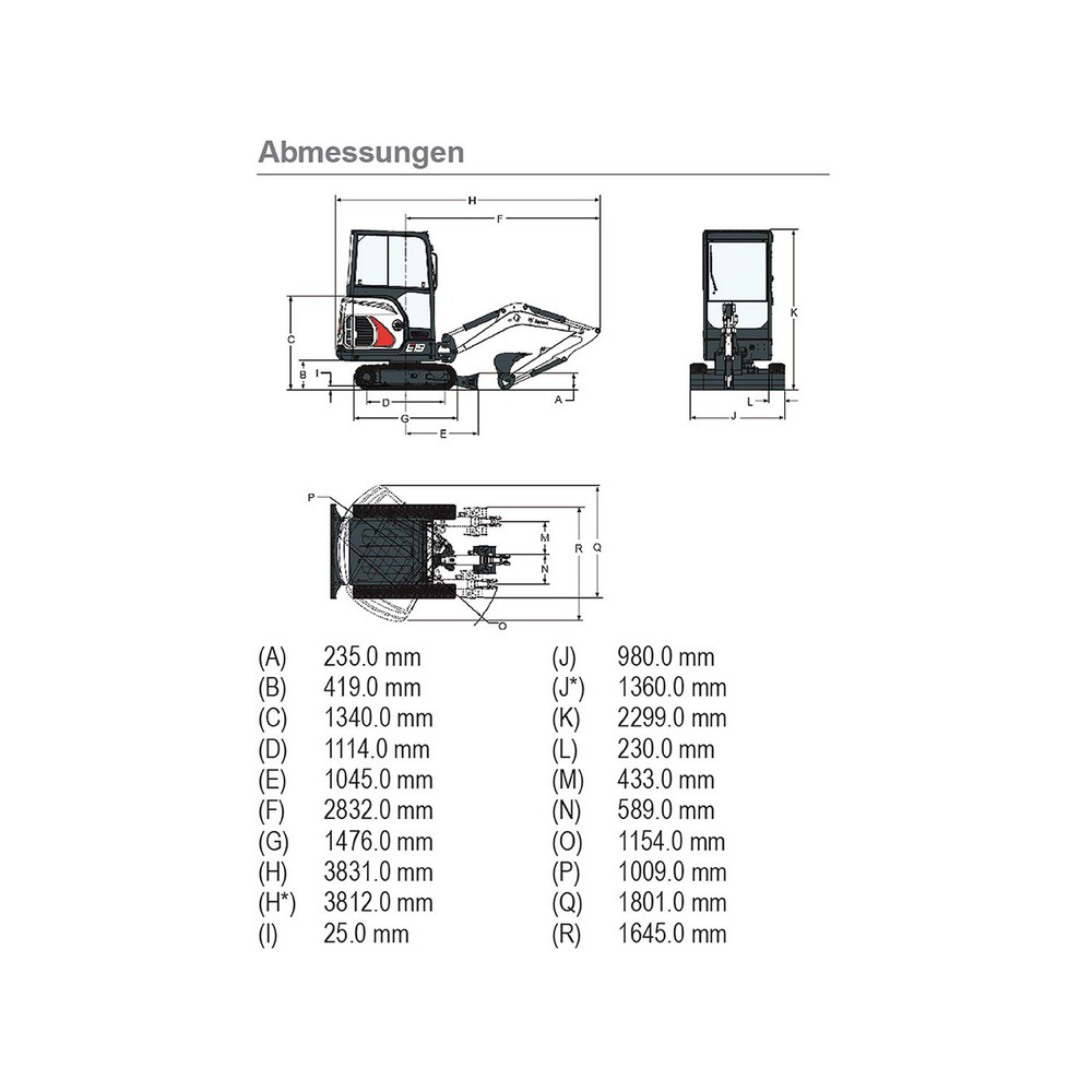 2t Minibagger – Vorschau 2